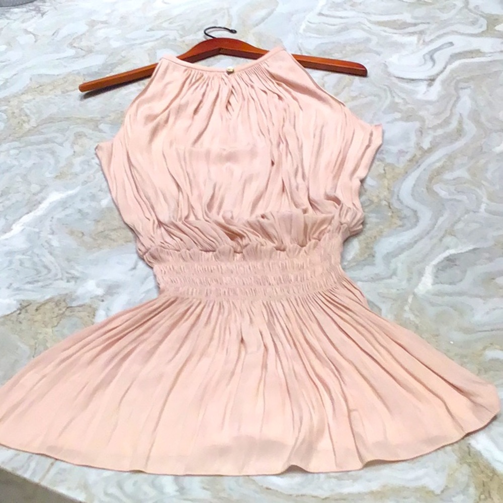 Ramy Brook sleeveless top in dusty rose. Must have for Spring/Summer.